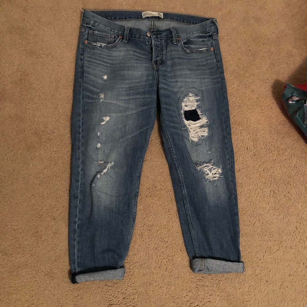 Abercrombie boyfriend jeans